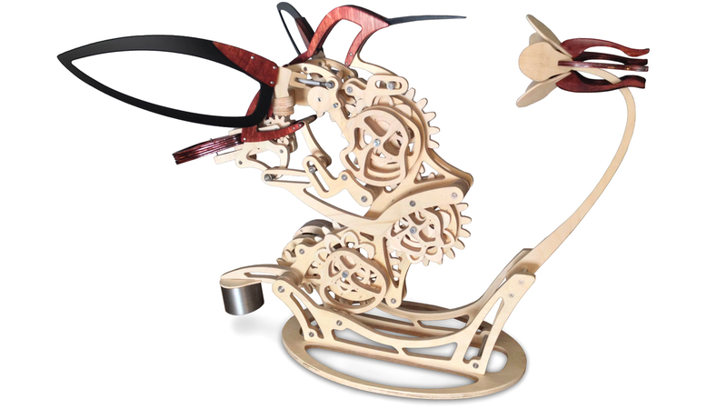 Illustration for article titled You Probably Don't Have Enough Patience To Build This Kinetic Hummingbird